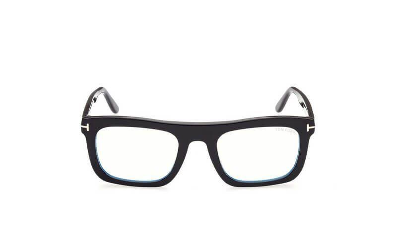 

Tomford Rectangle Frame-TF 55757-B 001 52 Blue Light Filtering Eyeglasses