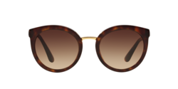 Dolce &Gabbana Round Havana Sunglasses DG4268 50213 52