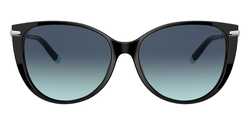 Tiffany Cat Eye Black Sunglasses-TF 4178 8001/9S 57