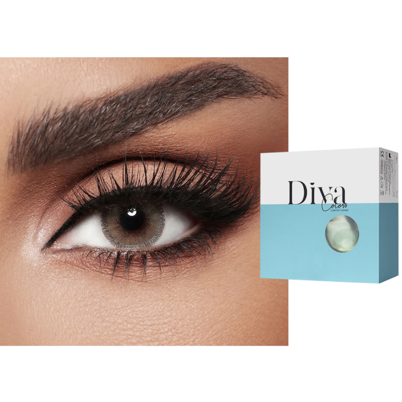 

Diva Pack Of 2 Olivian Monthly Disposable Contact Lenses