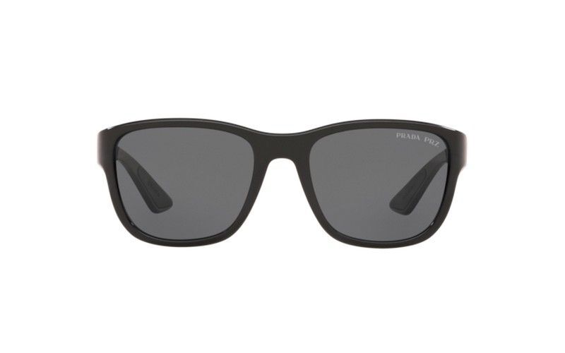 PRADA Square Black Sunglass SPS 01U 1AB5Z1 59