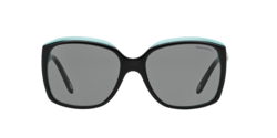 Tiffany Black/Blue Butterfly Sunglasses TF4076 80553F 58