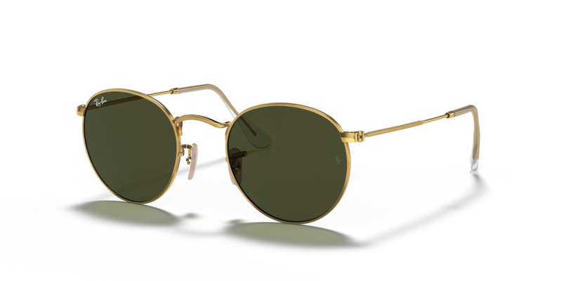 Ray-Ban Round Metal Sunglasses-RB3447 001 50