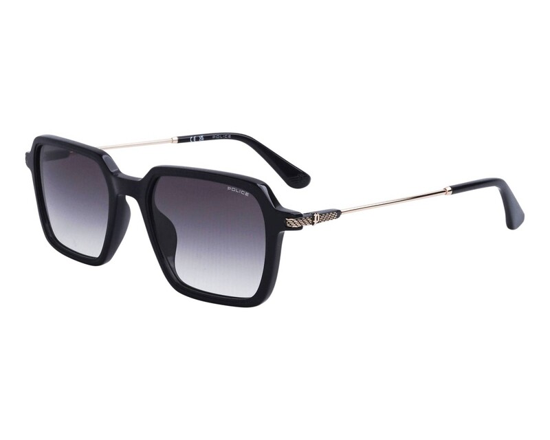 

Police Square Sunglasses-SPLL10M 0700 52