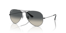 Ray-Ban Aviator Gunmetal Sunglasses-RB3025 004/71 58