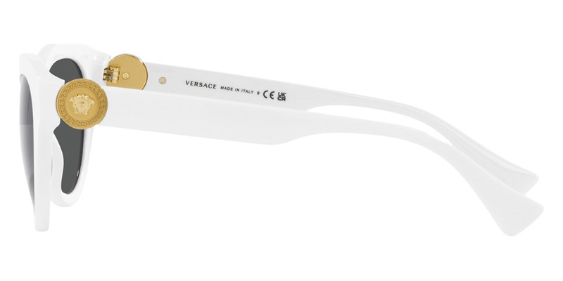 Versace Butterfly White Sunglasses-MOD 4435 314/87 52