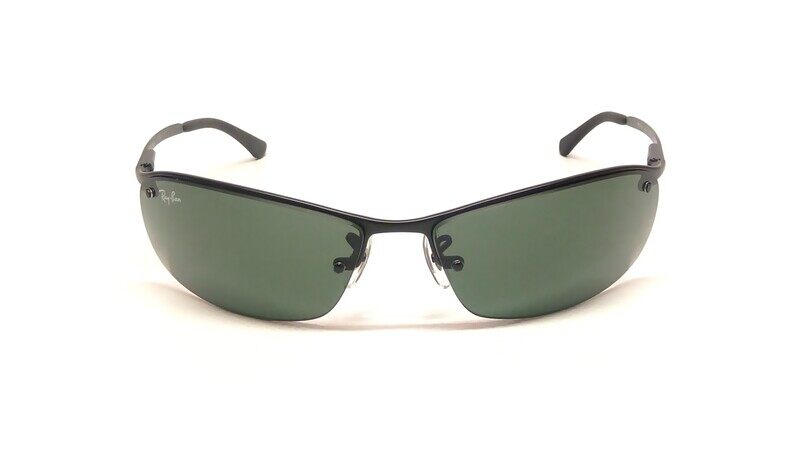 

Ray-Ban Black Metal Sunglasses-RB3183 006/71 63-15 125 3N