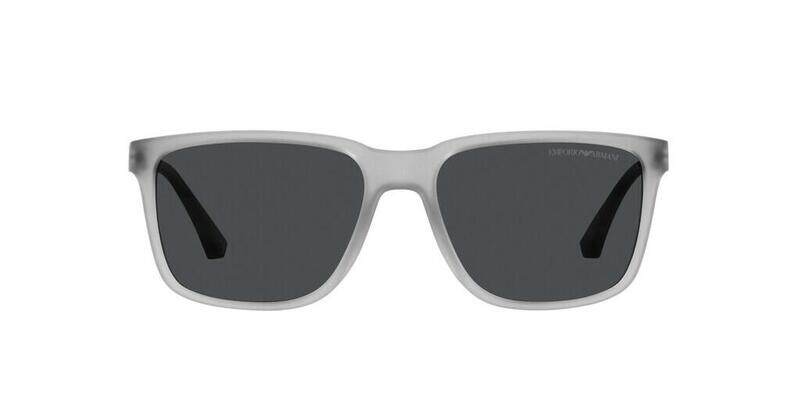 

Emporio Armani Transparent Grey Sunglasses-EA4047 5012/87 56