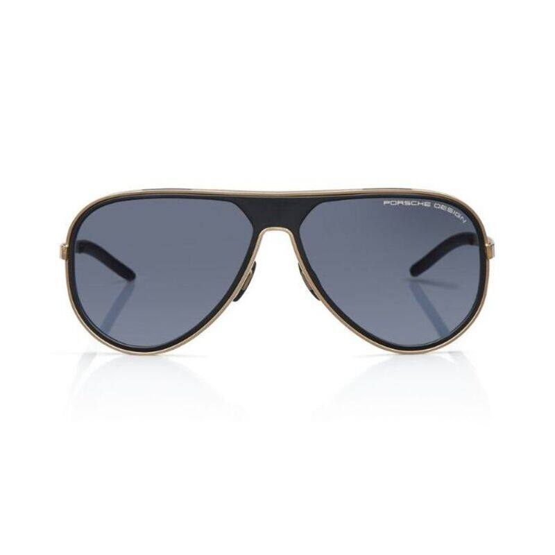 

PORSCHE DESIGN Porcshe Design Gold Pilot Sunglasses P8684 B 62