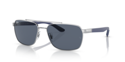 Ray-Ban Rb3701 Silver Sunglasses-RB3701 924387 59