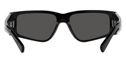 Dolce & Gabbana Black Rectangle Sunglasses-DG 4453 501/87 55
