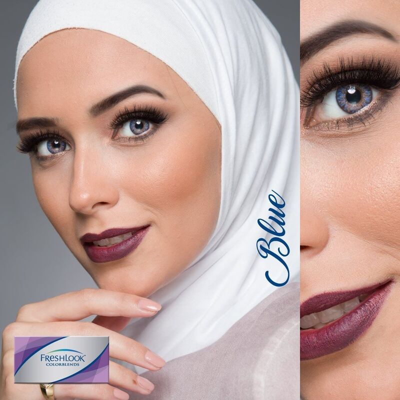 Freshlook Colorblends Blue Monthly 2 Contact Lenses