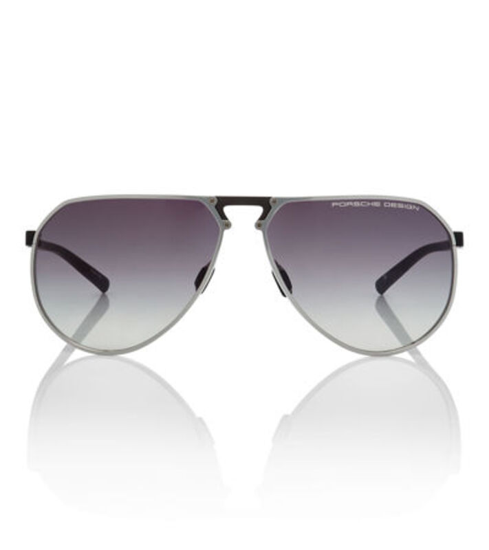 Porsche Design Pilot Black Sunglasses-P8938 B 64