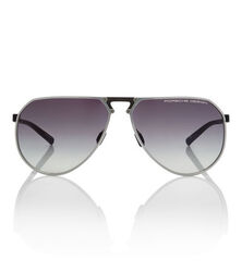 Porsche Design Pilot Black Sunglasses-P8938 B 64