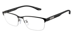 Emporio Armani Gunmetal Men's EA1147 3365 55 Blue Light Filtering Eyeglasses