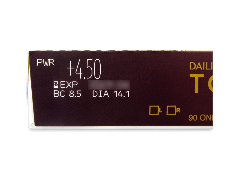 Dailies TOTAL1 Pack 90 lenses 6.00