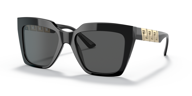 

VERSACE SQUARE BLACK SUNGLASS VE4418 GB1/87 56