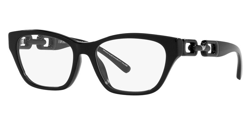 

Emporio Armani Black Women's Frames-EA3223U 5017 52