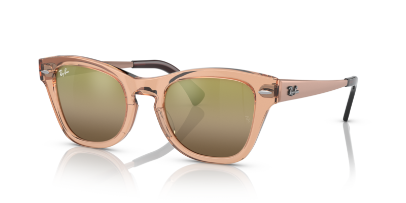 

Ray-Ban Transparent Brown Sunglasses-RB0707SM 6449/G7 50-21 145 2N