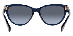 Ralph Shiny Opal Blue Oval Sunglasses-RA5299U 60598F 56