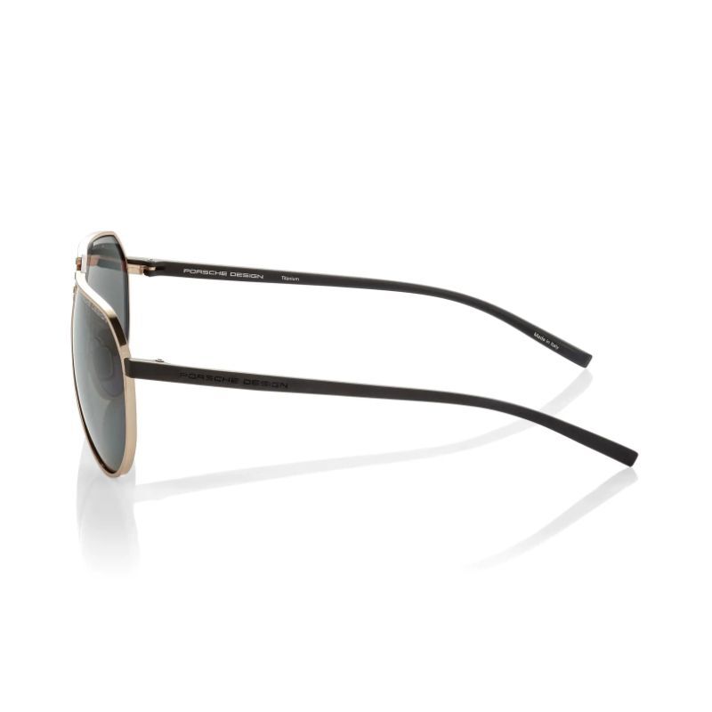 Porsche Design Pilot Gold Sunglasses-P8938 C 64