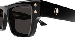 Mont Blanc Black Sunglasses-MB0253S 001 52