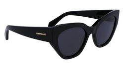 Salvatore Ferrangamo Oval Sunglasses-SF1107S 001 55