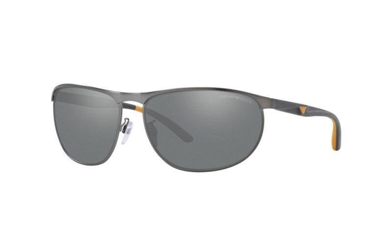 

Emporio Armani Matte Gunmetal Sunglasses-EA 2124 3003/6G 64