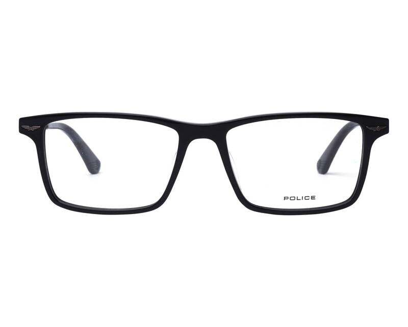 Police VPLD92M 0700 53 Men's Eyeglasses Frame