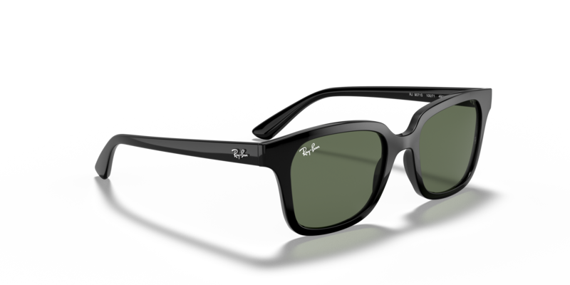 Ray-Ban Junior Black Sunglasses-RJ 9071S 100/71 48