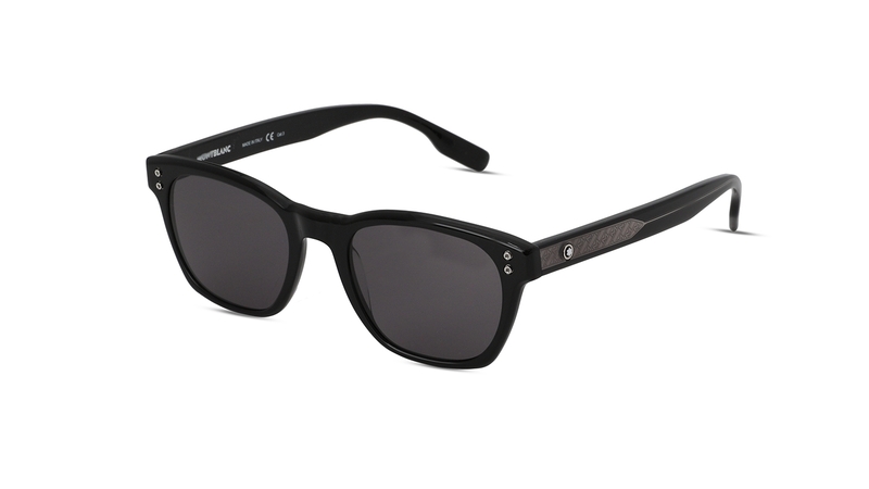 MONT BLANC BLACK SUNGLASSES-MB0122S 001 51