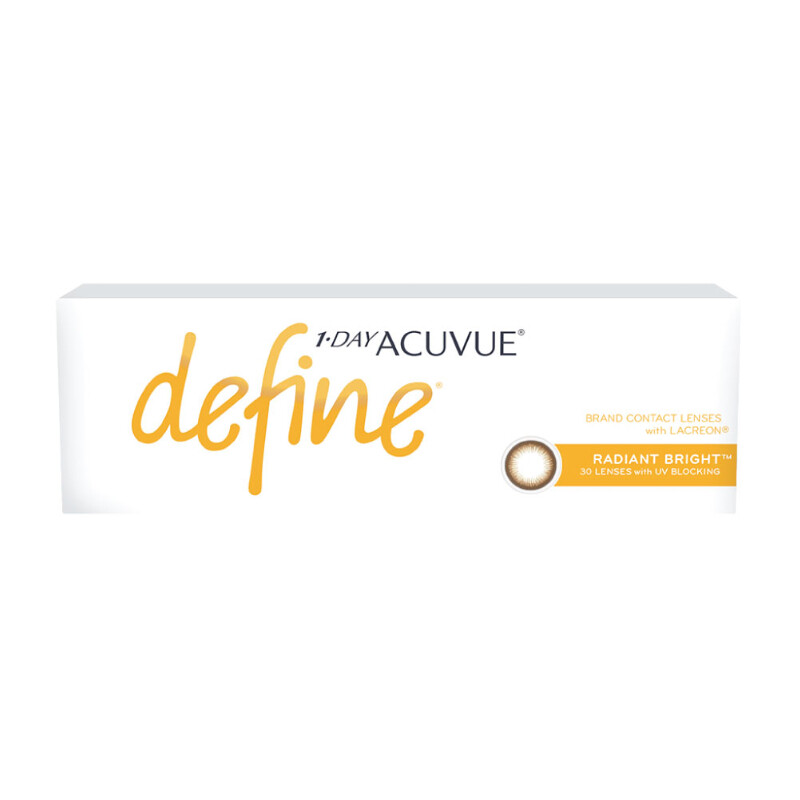 

Acuvue Define Radiant Bright 1 Day Contact Lenses 30 Pack