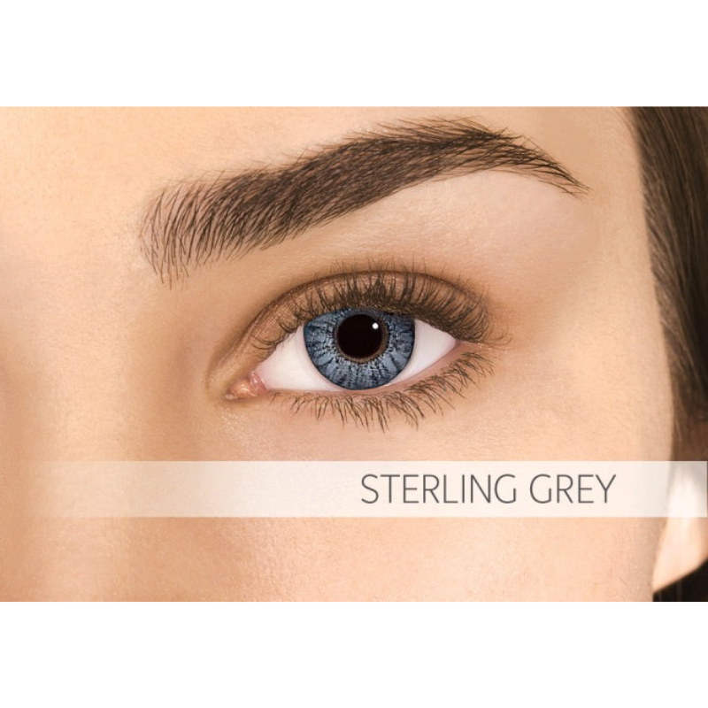 Air Optix Sterling Gray Contact Lenses Plano