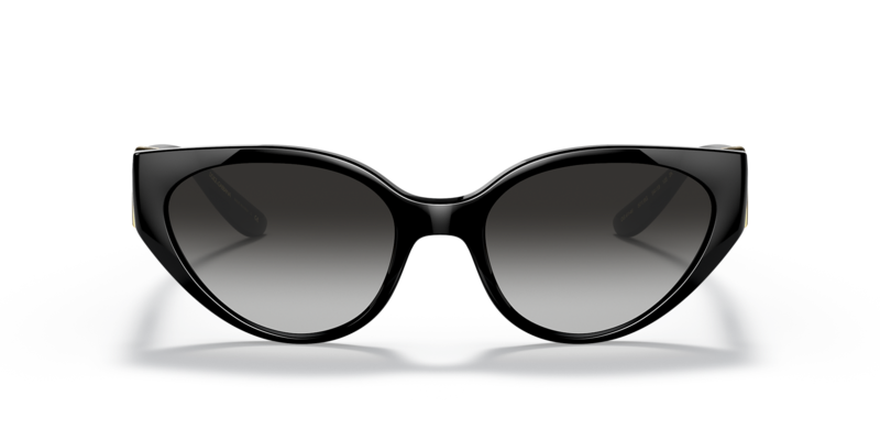 Dolce & Gabbana Black Cat-Eye Sunglasses-DG 6146 5018G 54