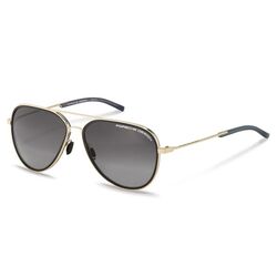 Porcshe Design Gold Pilot Sunglasses P8691 B 60