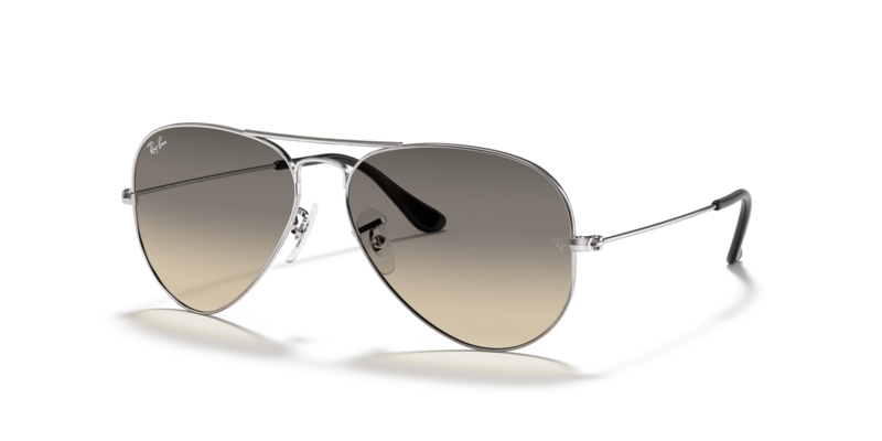 

Ray-Ban Gradient Aviator Sunglasses- RB3025 AVIATOR LARGE METAL 003/32 58-14 135 2N