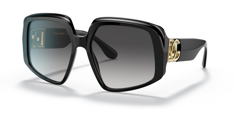 

Dolce & Gabbana Square Black Sunglasses DG4386 501/8G 58