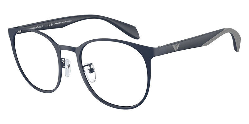 

Emporio Armani Blue Men's EA1148 3018 50 Blue Light Filtering Eyeglasses