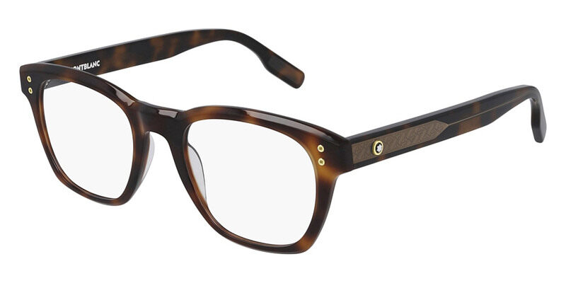 

Mont Blanc Rectangle Frame-MB0122O 002 51 Blue Light Filtering Eyeglasses