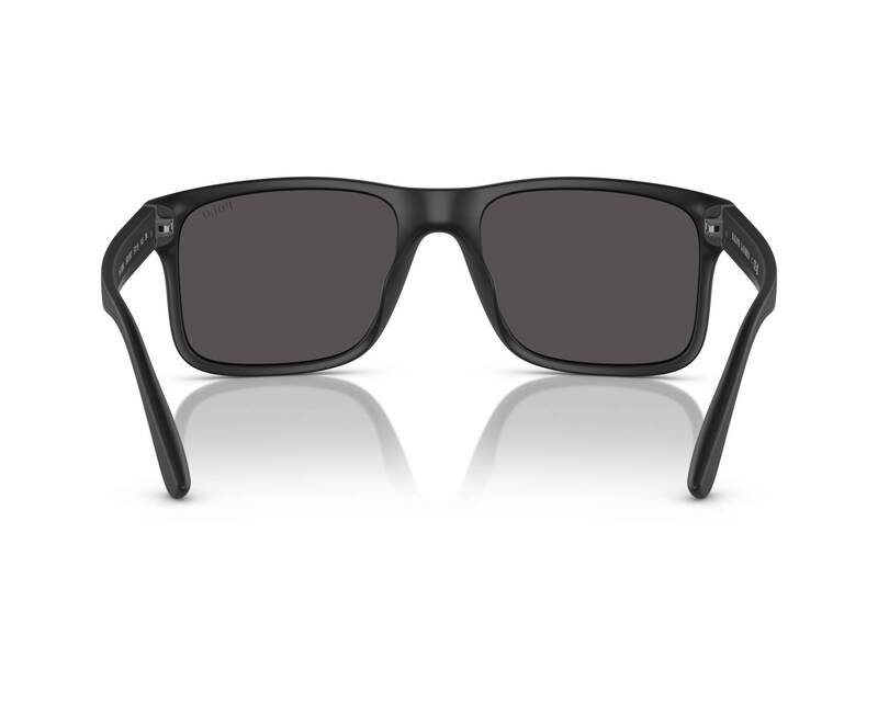 POLO Rectangle Black Sunglass PH4195U 5001/87 57