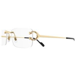 Cartier Gold Rimless Eyewear-CT0344O 003 56