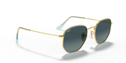 Ray-Ban Hexagonal Sunglasses-RB3548-N 9123/3M 51-21 145 2N