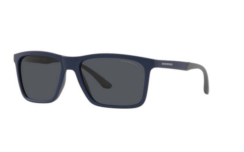 

Emporio Armani Matte Blue Sunglasses-EA 4170 5088/87 58