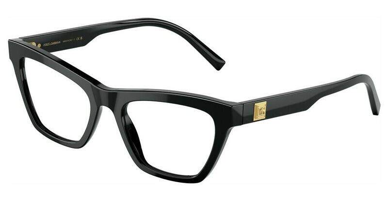

Dolce & Gabbana Cat Eye Women's DG3359 501 51 Blue Light Filtering Eyeglasses