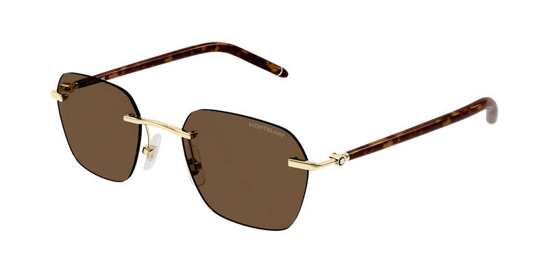 Mont Blanc Gold Sunglasses-MB0270S 004 51