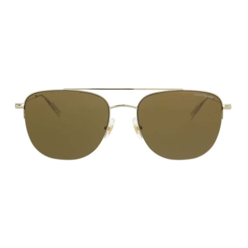 Mont Blanc Gold Sunglasses-MB0096S 003 56