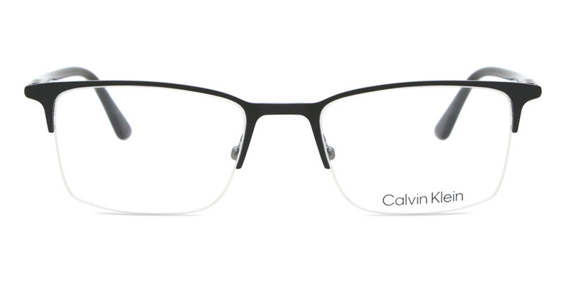 Calvin Klein Browline Blue Light Filtering Eyeglasses-CK22118 002 52