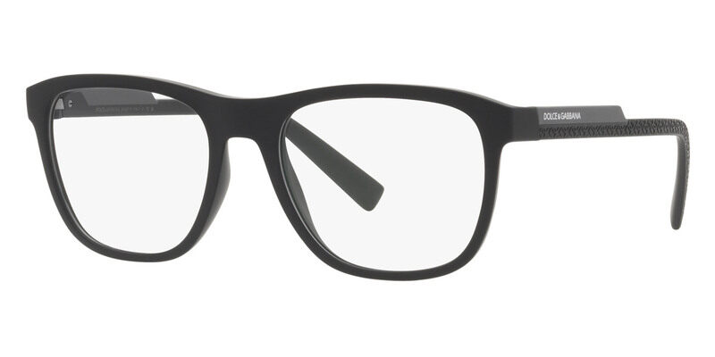 

Dolce & Gabbana Square Men's DG5089 2525 56 Blue Light Filtering Eyeglasses
