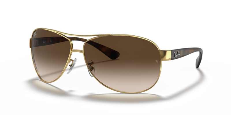 

Ray-Ban Aviator Sunglasses-RB3386 001/13 63-13 130 3N