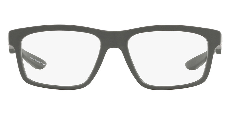 Emporio Armani Square Men's EA3220U 5060 Blue Light Filtering Eyeglasses